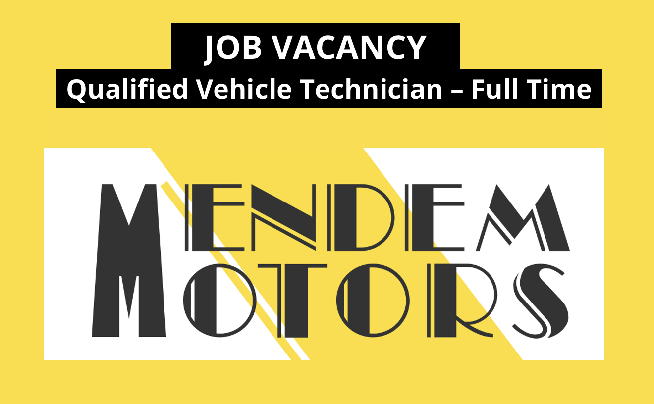Qualified Vehicle Technician – Full Time