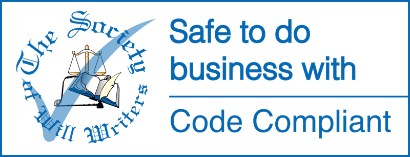 The Society of Will Writers: safe to do business with, code compliant